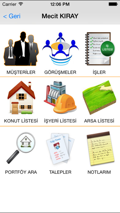 Emulate iPhone app Emlak Asistanim using MyAndroid