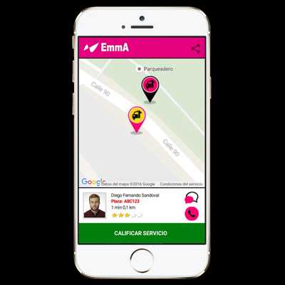 Emulate Android APK EmmA Car Service Pasajero