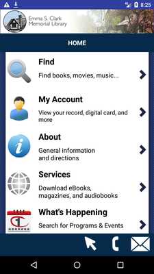 Emulate Android APK Emma Clark Mobile Library