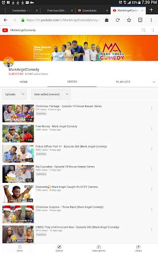 Run android online APK Emmanuella Comedy App from MyAndroid or emulate Emmanuella Comedy App using MyAndroid