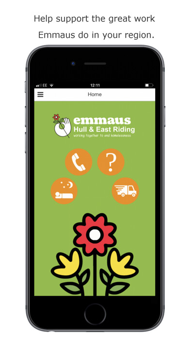 Emulate iPhone app Emmaus Hull & East Riding using MyAndroid