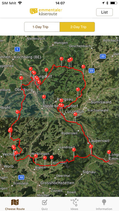 Run android online APK Emmentaler Cheese Route from MyAndroid or emulate Emmentaler Cheese Route using MyAndroid