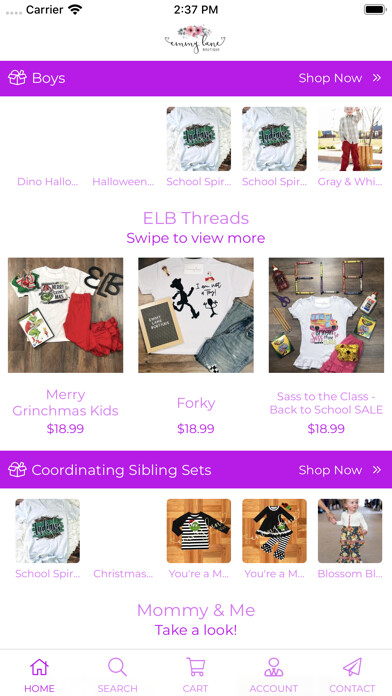 Emulate iPhone app Emmy Lane Boutique using MyAndroid Emulate iPhone app Emmy Lane Boutique using MyAndroid