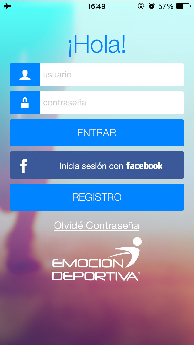 Emulate iPhone app Emoción Deportiva using MyAndroid Emulate iPhone app Emoción Deportiva using MyAndroid