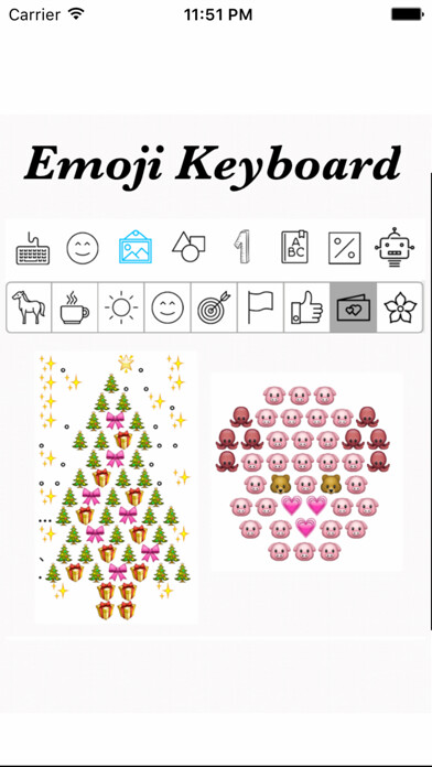 Emulate iPhone app Emoij Keyboard for message,chat - Emotion,Unicode using MyAndroid
