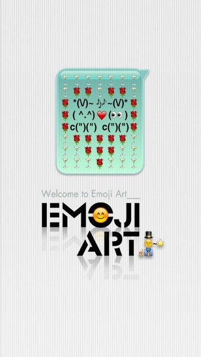 Emulate iPhone app emoji 2 emoticon art using MyAndroid