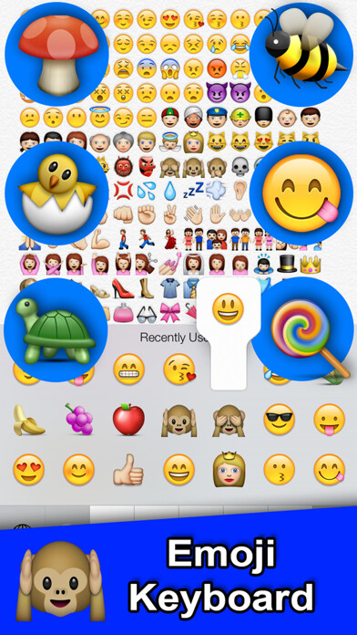 Emulate iPhone app Emoji 3 PRO - Color Messages - New Emojis Emojis Sticker for SMS, Facebook, Twitter using MyAndroid