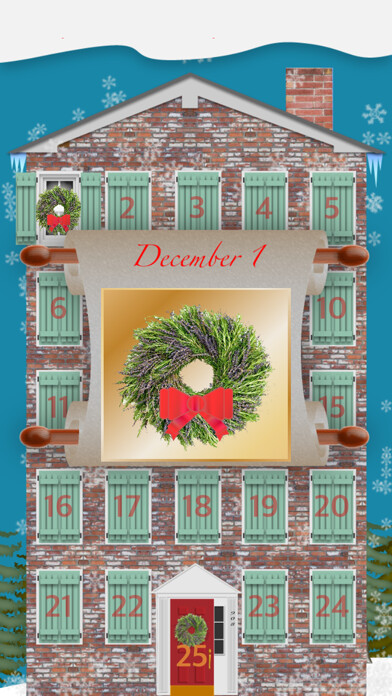 Emulate iPhone app Emoji Advent Calendar using MyAndroid