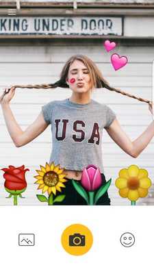 Emulate Android APK Emoji Art Camera-Piclab effect