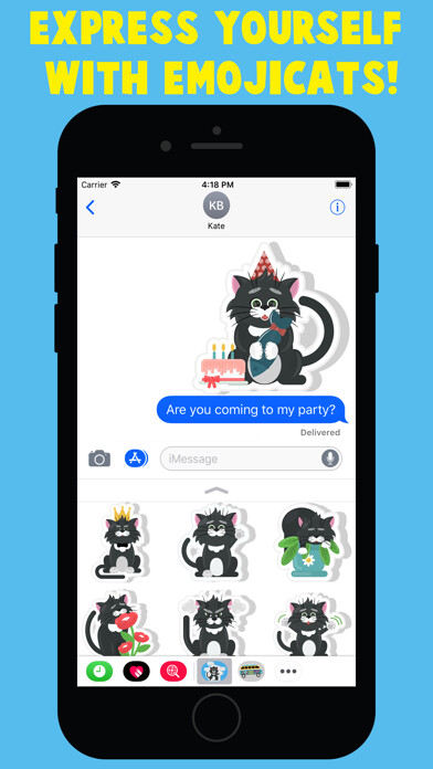 Emulate iPhone app Emojicats using MyAndroid Emulate iPhone app Emojicats using MyAndroid