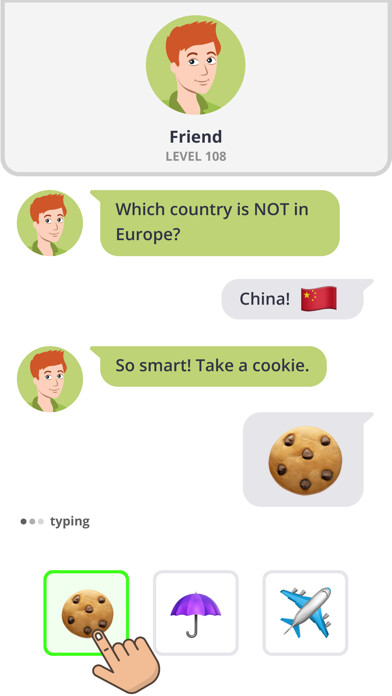 Emulate iPhone app Emoji Chat Puzzle using MyAndroid Emulate iPhone app Emoji Chat Puzzle using MyAndroid