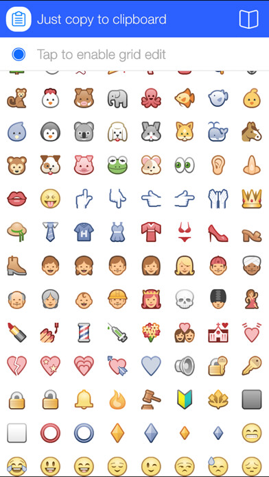 Emulate iPhone app Emoji for Facebook - Secret emoji art design using MyAndroid Emulate iPhone app Emoji for Facebook - Secret emoji art design using MyAndroid