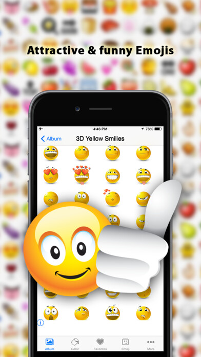 Emulate iPhone app Emoji - Free Color Emojis stickers for whatsapp, Facebook, Messages & Email using MyAndroid Emulate iPhone app Emoji - Free Color Emojis stickers for whatsapp, Facebook, Messages & Email using MyAndroid