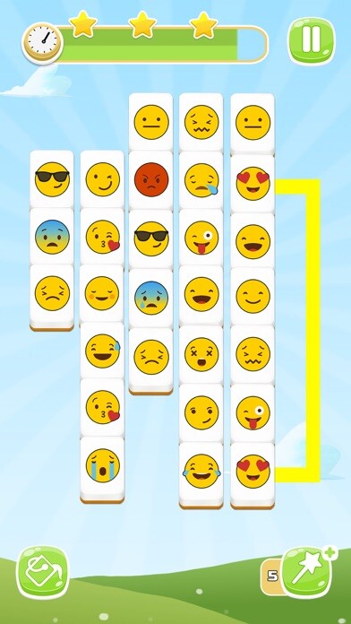 Emulate iPhone app Emoji game : play with smileys using MyAndroid Emulate iPhone app Emoji game : play with smileys using MyAndroid