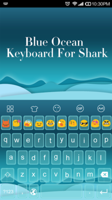 Emulate Android APK Emoji Keyboard-Blue Ocean Emulate Android APK Emoji Keyboard-Blue Ocean