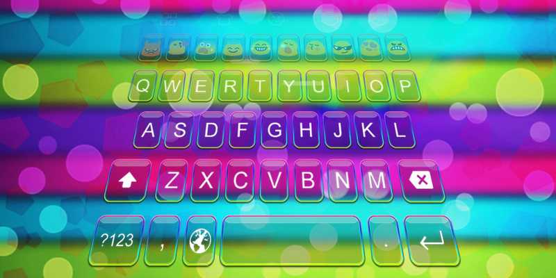 Emulate Android APK Emoji Keyboard-Colors Dream