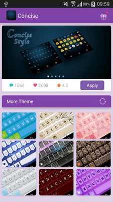 Emulate Android APK Emoji Keyboard-Concise Style Emulate Android APK Emoji Keyboard-Concise Style