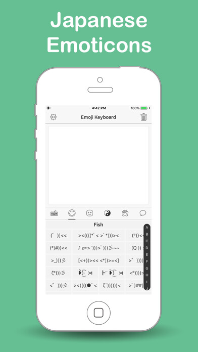 Emulate iPhone app Emoji Keyboard for Texting using MyAndroid