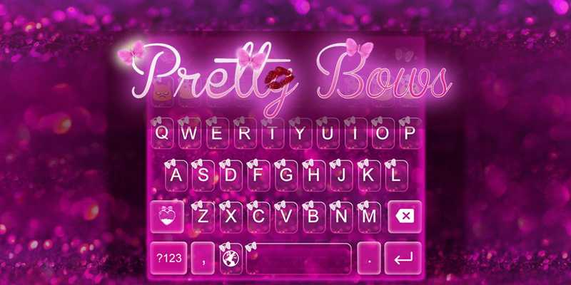 Emulate Android APK Emoji Keyboard-Pretty Bows Emulate Android APK Emoji Keyboard-Pretty Bows