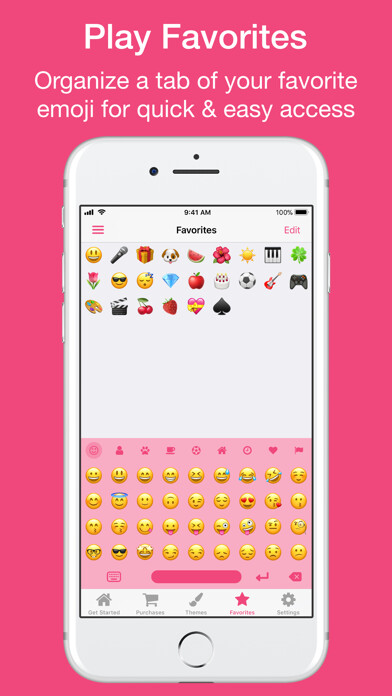 Emulate iPhone app EmojiKey Keyboard using MyAndroid