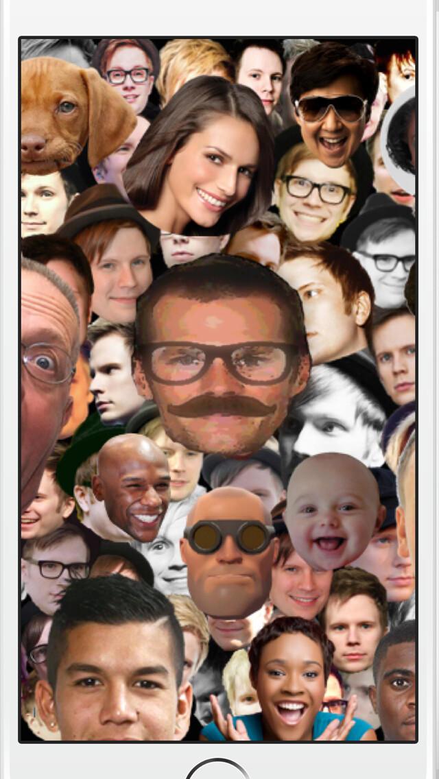 Emulate iPhone app Emoji Maker - Create Emojis from your Images using MyAndroid