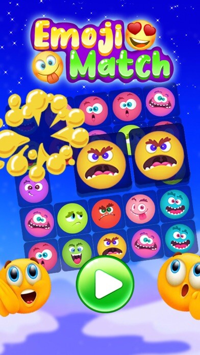 Emulate iPhone app Emoji Match Puzzle King using MyAndroid