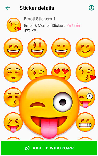 Run android online APK Emoji  Memoji Stickers from MyAndroid or emulate Emoji  Memoji Stickers using MyAndroid