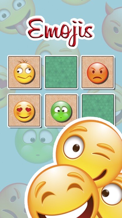 Emulate iPhone app Emojis Find the Pairs Learning & memo Game using MyAndroid Emulate iPhone app Emojis Find the Pairs Learning & memo Game using MyAndroid