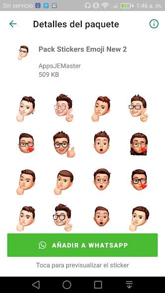 Run android online APK Emojis Stickers 3D from MyAndroid or emulate Emojis Stickers 3D using MyAndroid