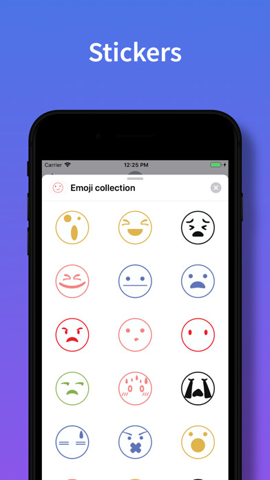 Emulate iPhone app Emojis stickers for iMessage using MyAndroid Emulate iPhone app Emojis stickers for iMessage using MyAndroid
