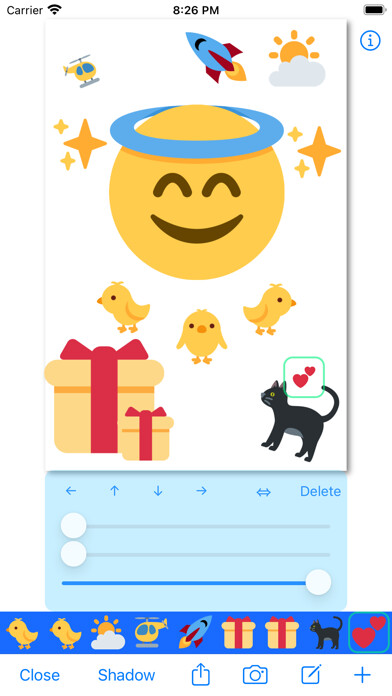 Emulate iPhone app EmojiStamp using MyAndroid Emulate iPhone app EmojiStamp using MyAndroid
