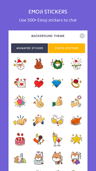 Emulate iPhone app Emoji Sticker for iMessage & Animated GIF keyboard using MyAndroid Emulate iPhone app Emoji Sticker for iMessage & Animated GIF keyboard using MyAndroid