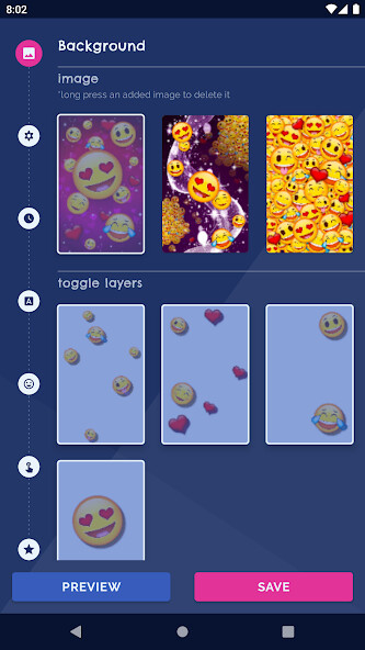 Run android online APK Emoji Wink Live Wallpaper from MyAndroid or emulate Emoji Wink Live Wallpaper using MyAndroid