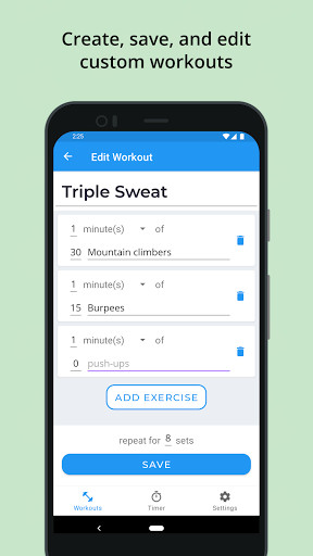 Run android online APK EMOM Timer: Create and Time HIIT Workouts from MyAndroid or emulate EMOM Timer: Create and Time HIIT Workouts using MyAndroid Run android online APK EMOM Timer: Create and Time HIIT Workouts from MyAndroid or emulate EMOM Timer: Create and Time HIIT Workouts using MyAndroid