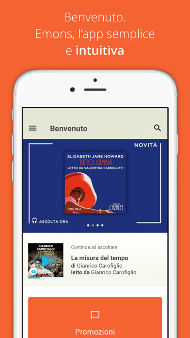 Emulate iPhone app Emons Audiolibri using MyAndroid Emulate iPhone app Emons Audiolibri using MyAndroid