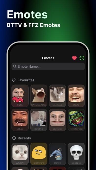 Emulate iPhone app Emotes using MyAndroid