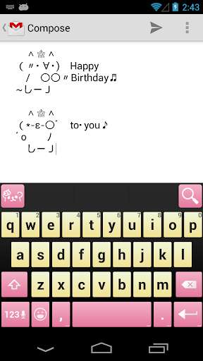 Run android online APK Emoticon Keyboard (with Emoji) from MyAndroid or emulate Emoticon Keyboard (with Emoji) using MyAndroid