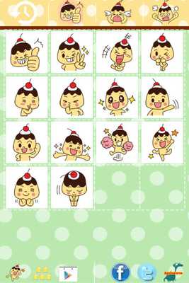 Emulate Android APK Emoticons  Sticker TOSHIYAN