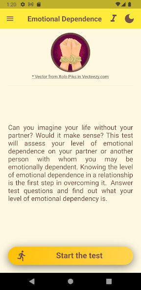 Run android online APK Emotional Dependency Test from MyAndroid or emulate Emotional Dependency Test using MyAndroid Run android online APK Emotional Dependency Test from MyAndroid or emulate Emotional Dependency Test using MyAndroid