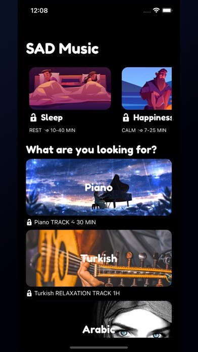 Emulate iPhone app Emotional Music and Deep Sleep using MyAndroid