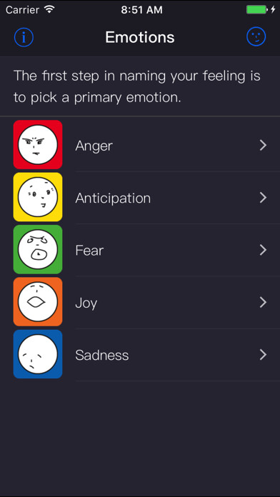 Emulate iPhone app emotionary by Funny Feelings ® using MyAndroid Emulate iPhone app emotionary by Funny Feelings ® using MyAndroid