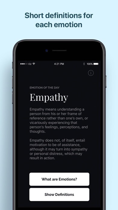 Emulate iPhone app Emotions Dictionary using MyAndroid Emulate iPhone app Emotions Dictionary using MyAndroid