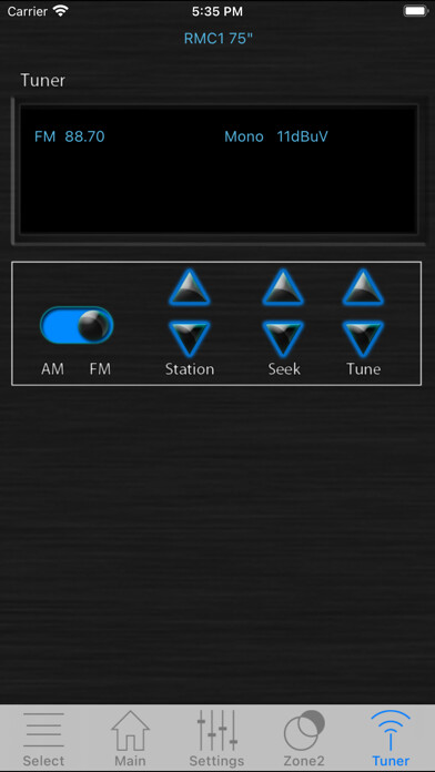Emulate iPhone app Emotiva Remote using MyAndroid Emulate iPhone app Emotiva Remote using MyAndroid
