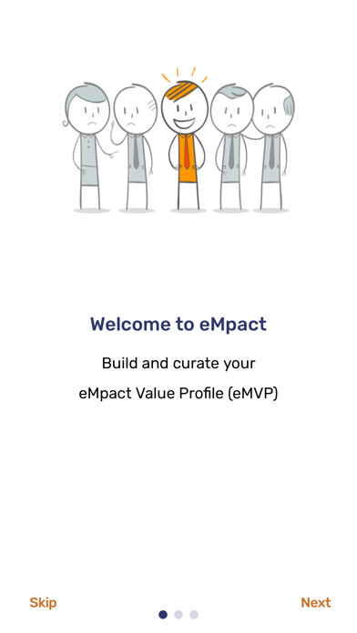 Emulate iPhone app eMpact.ai using MyAndroid