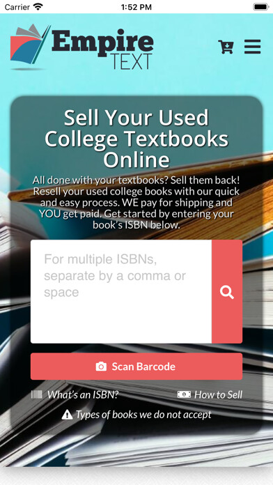 Emulate iPhone app Empire Text using MyAndroid