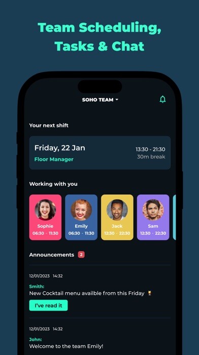 Emulate iPhone app Employee Scheduling by BLEND using MyAndroid Emulate iPhone app Employee Scheduling by BLEND using MyAndroid
