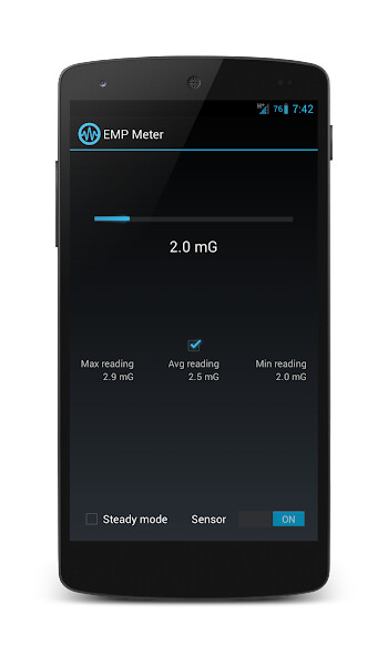 Emulate Android APK EMP Meter