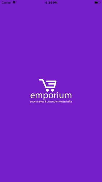 Emulate iPhone app Emporium24 Händler using MyAndroid