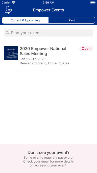 Emulate iPhone app Empower Events using MyAndroid Emulate iPhone app Empower Events using MyAndroid