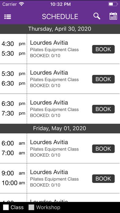 Emulate iPhone app EMPOWER PILATES STUDIO using MyAndroid Emulate iPhone app EMPOWER PILATES STUDIO using MyAndroid